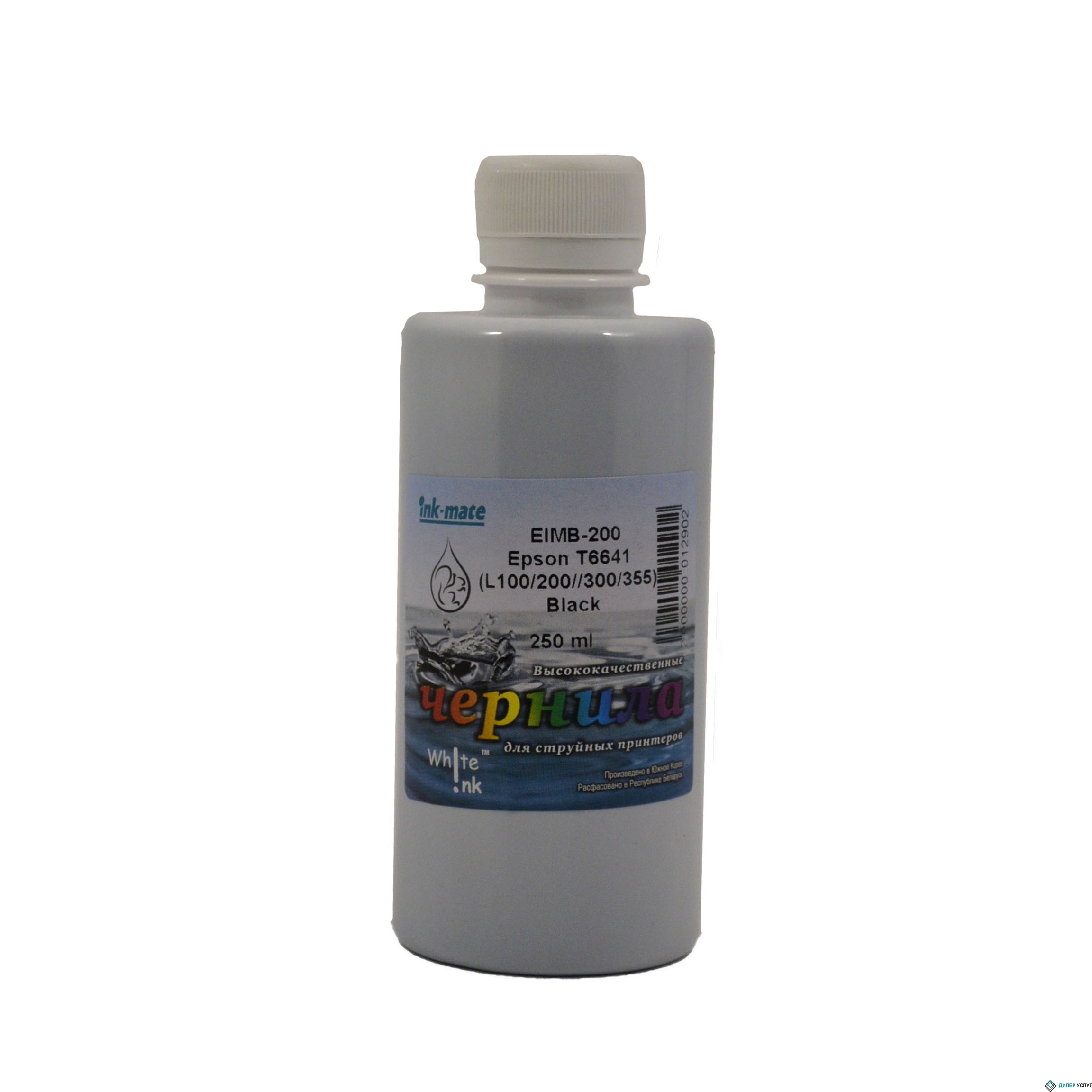 Чернила Epson EIMB-200 (L100/110/200/210/300/350/355)   (T6641), 250 мл, Black